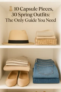 10 piece capsule wardrobe