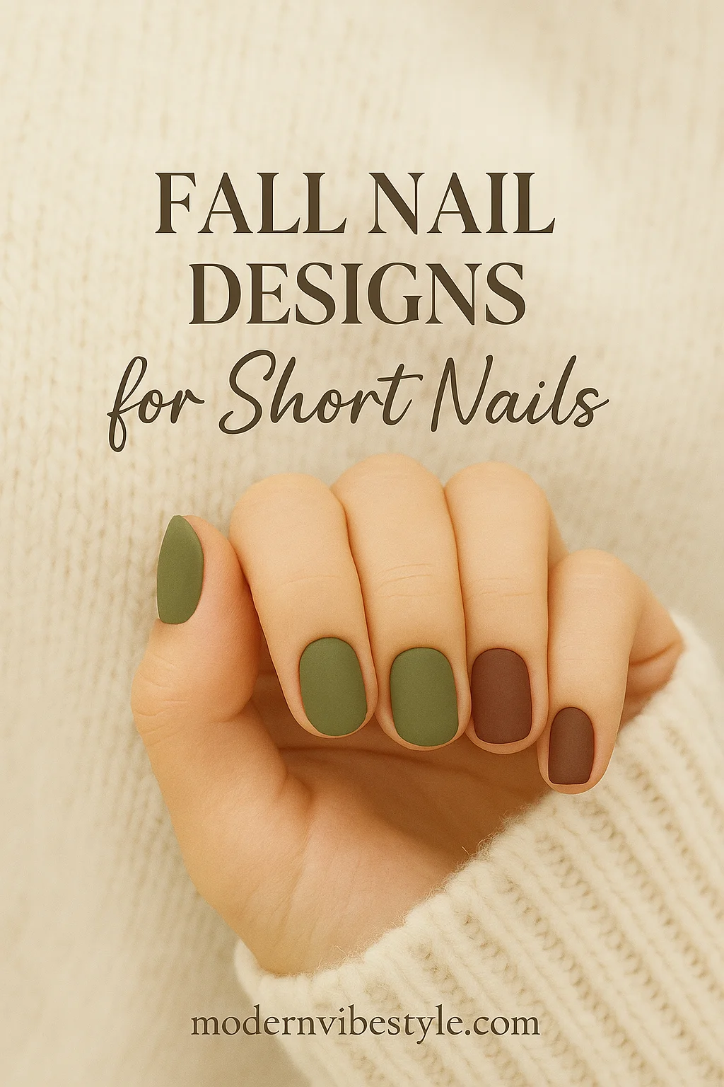 short fall nail designs