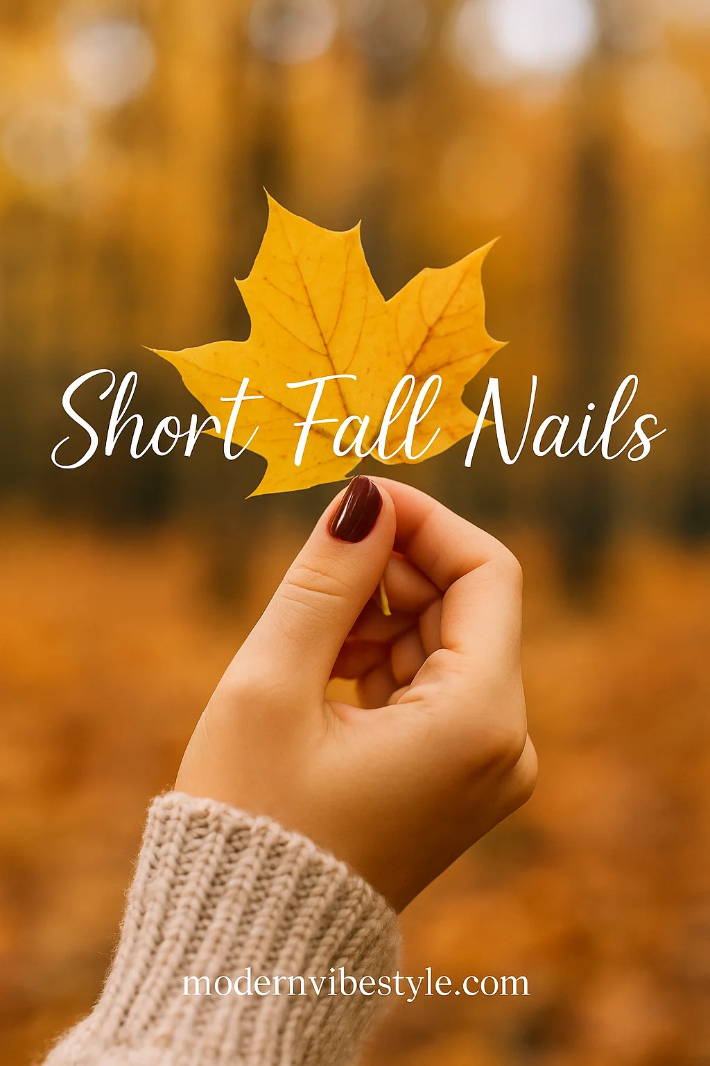 easy fall nail styles