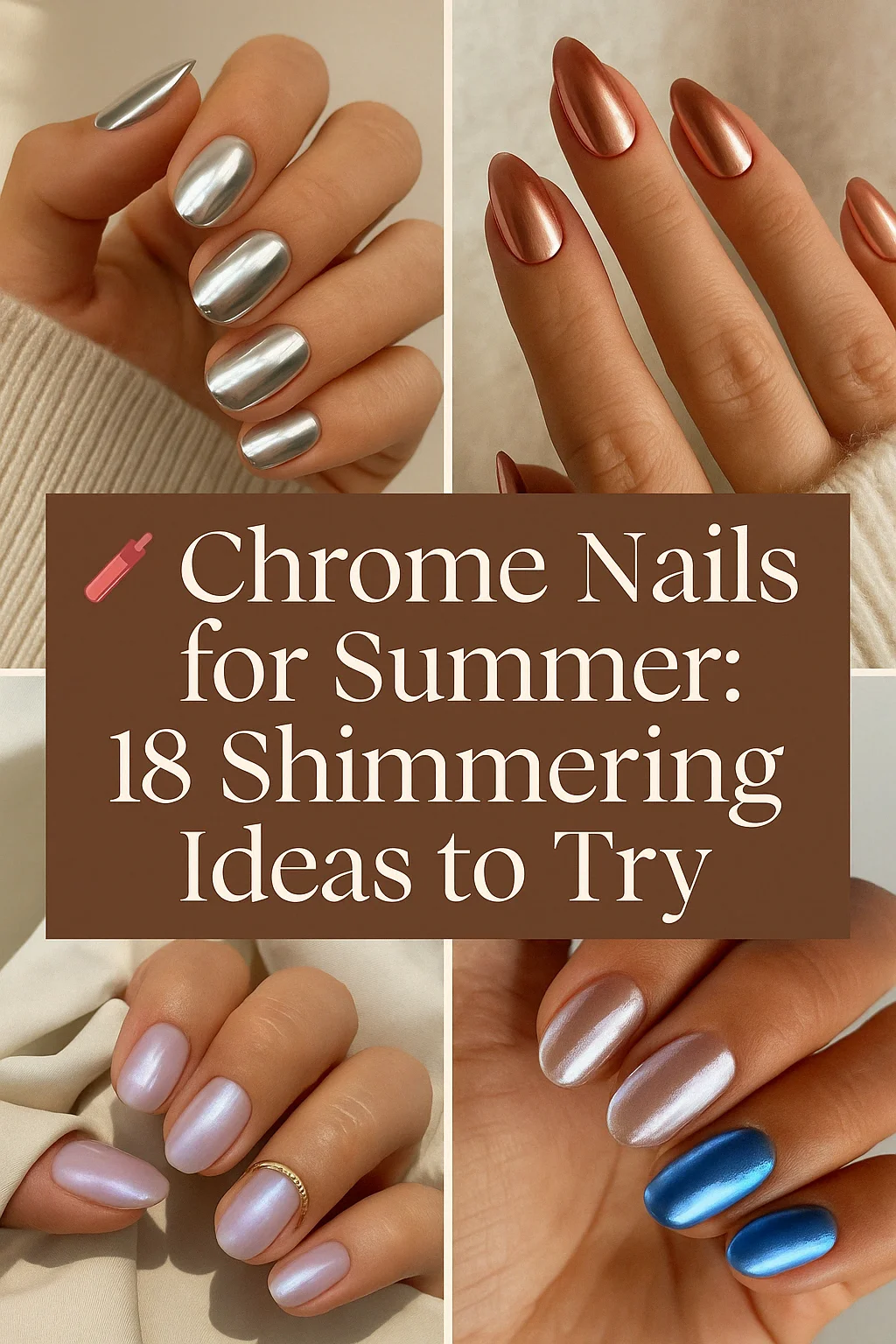 chrome nail ideas