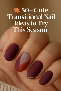 cute transitional nail designs