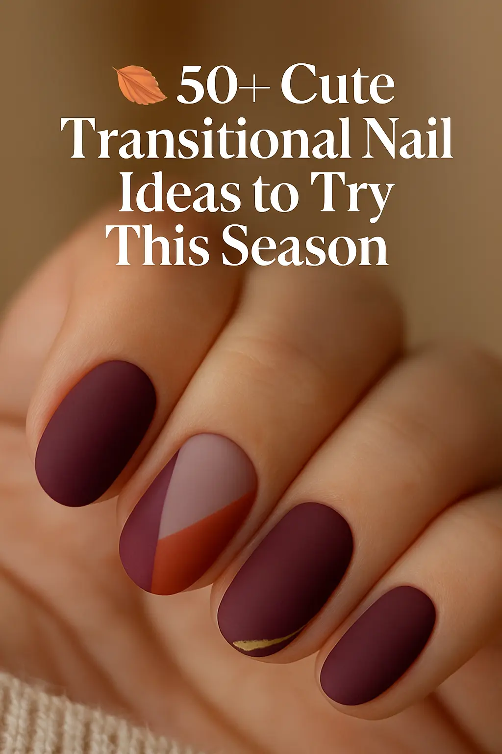 cute transitional nail designs