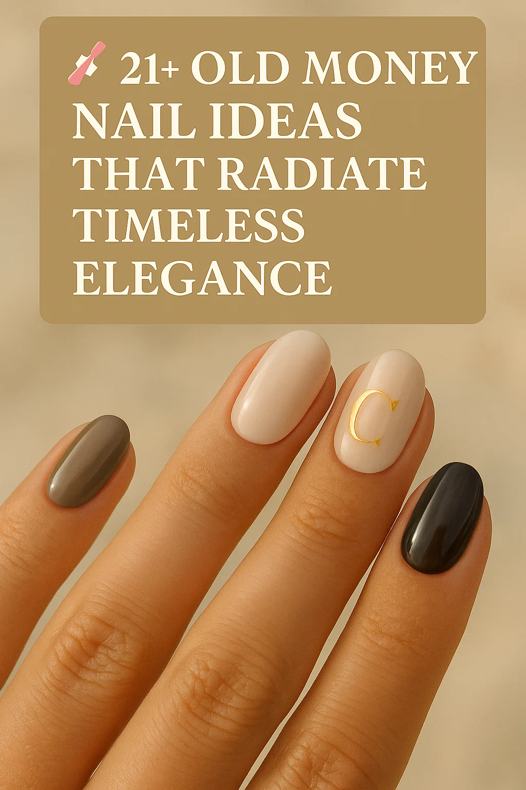 elegant fall nails