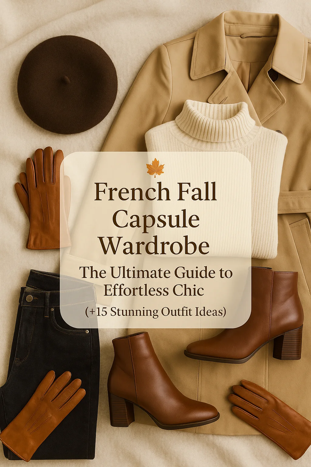 french fall capsule wardrobe