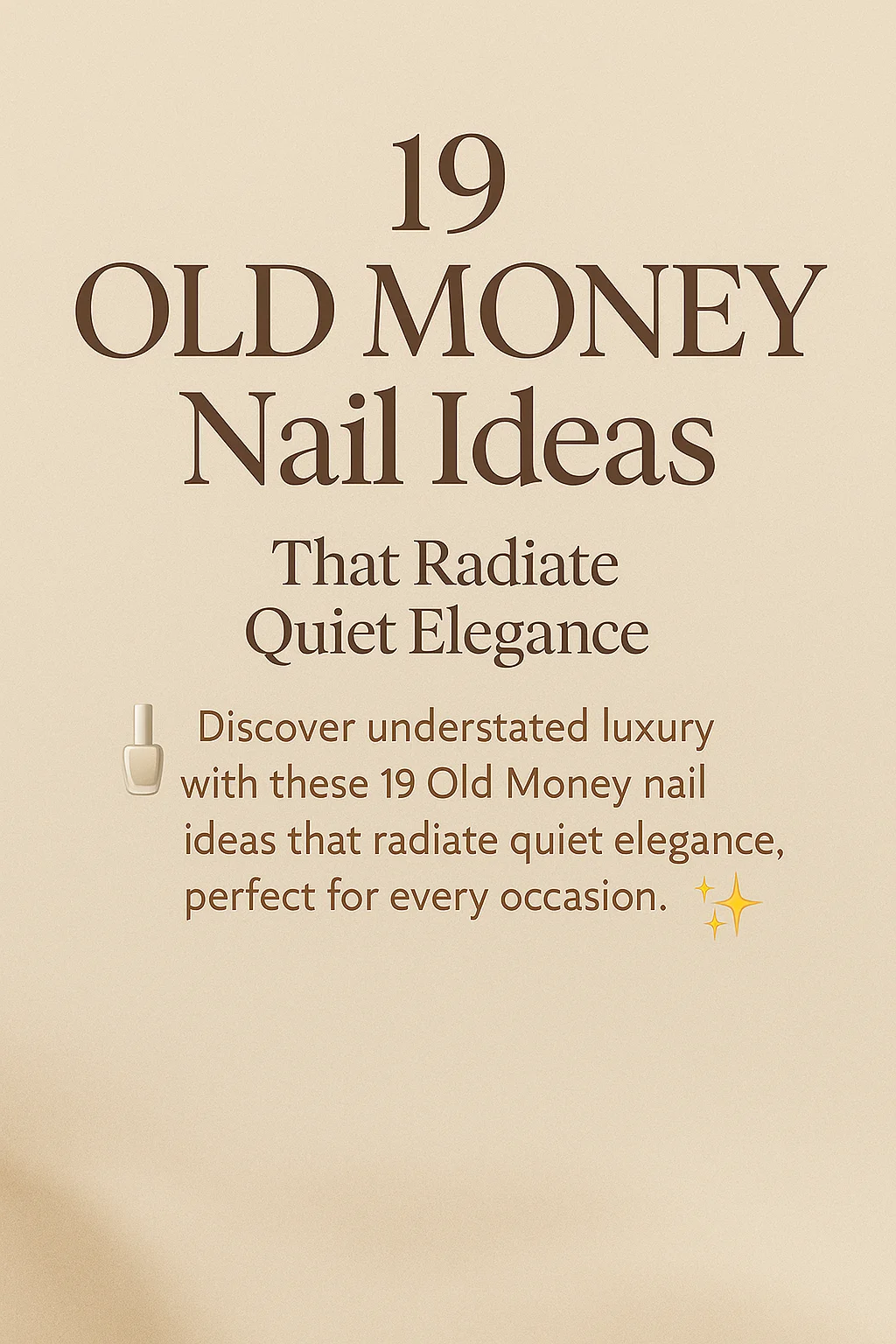 old money nail designs