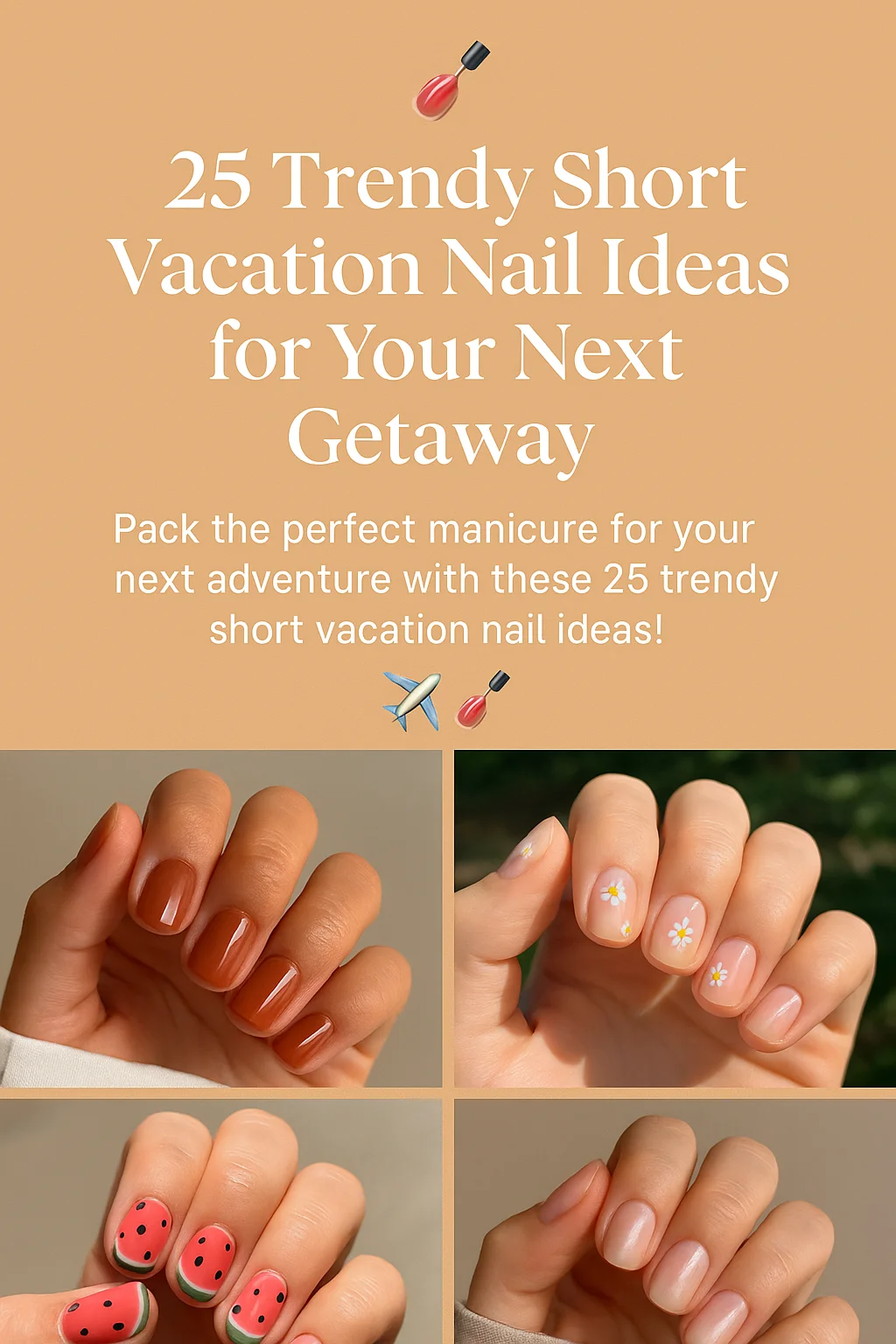 vacation nail ideas