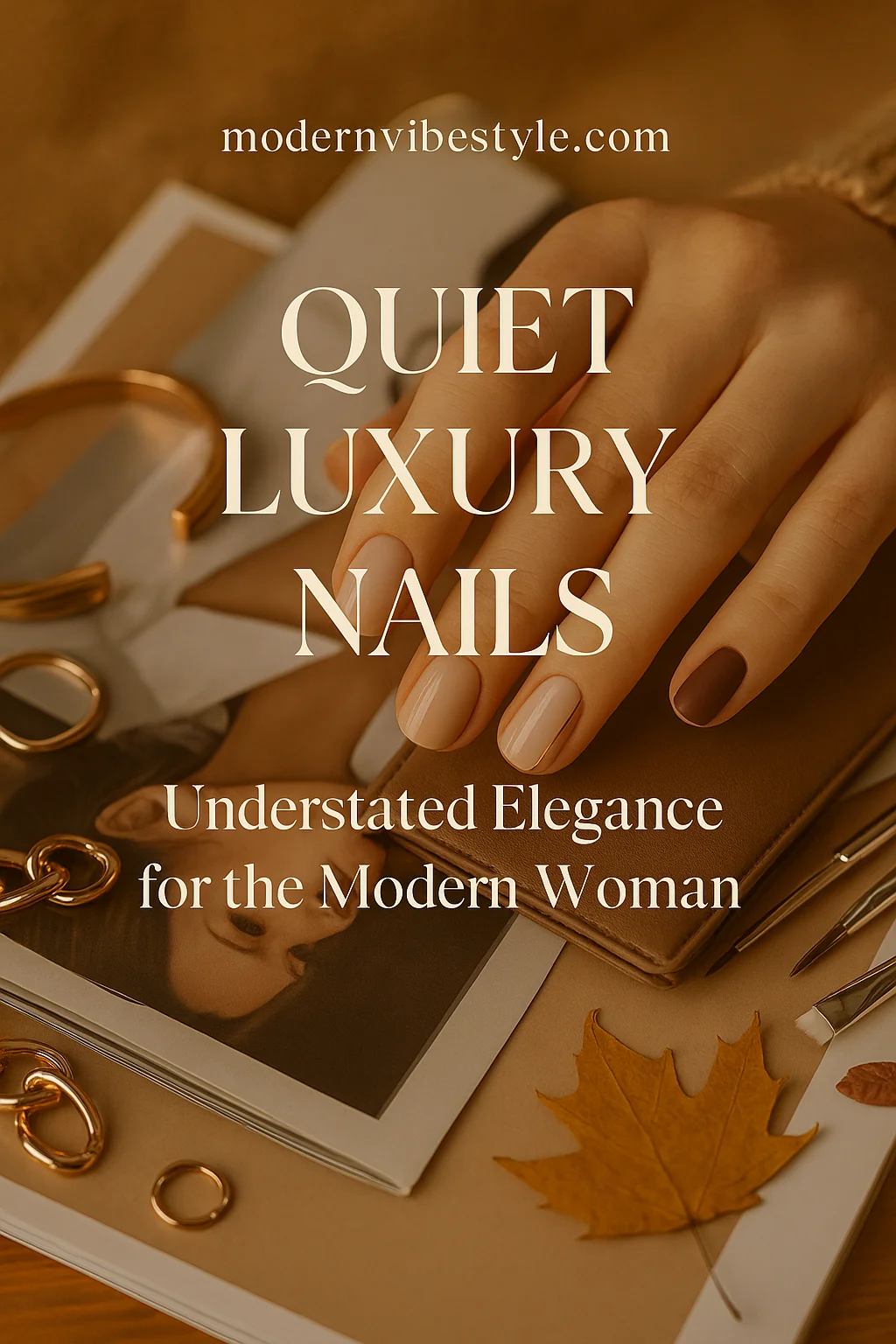 elegant minimalist nails
