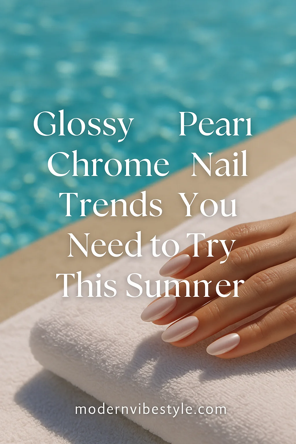 pearl effect nails